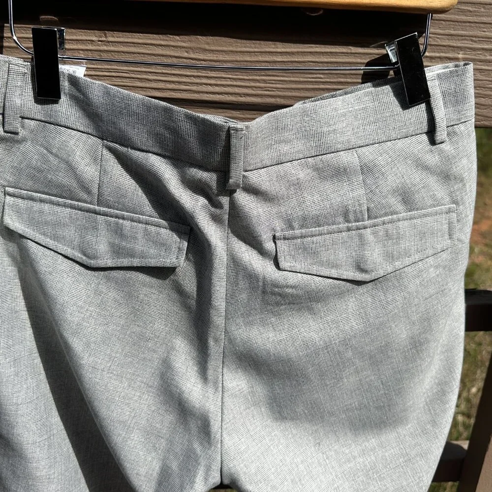 NWT ASOS Topman Men's Dress Pants Black + White Gaberdine 30x32